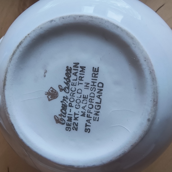 Vintage Staffordshire England creamer - Picture 2 of 2